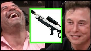 Joe Rogan  Elon Musk Explains his Flamethrower Idea [upl. by Sarson]