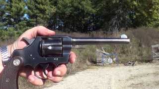 Colt Army Special 3220 Revolver Made 1926 [upl. by Eenram]