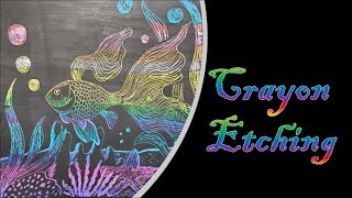 How To Do Crayon Etching [upl. by Calvano]