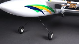 HobbyKing Daily  Bixler Landing Gear [upl. by Anaili65]