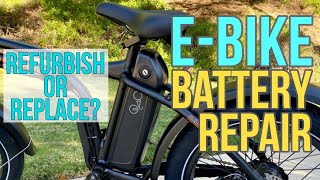 Electric Bike Battery Repair Refurbish or Replace [upl. by Aniluap]