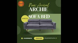 Priceworth Archie Sofa Bed furnituredeals furniture sale contemporaryfurniture homedecor home [upl. by Ogata]