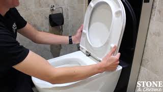 FAQ Friday  How Do You Remove A Laufen Pro Slim Toilet Seat [upl. by Ailadi]