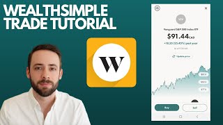 Wealthsimple Trade Tutorial  Build a Beginner Stock Portfolio [upl. by Dannica]