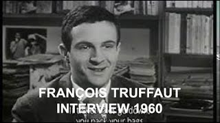 François Truffaut interview 1960 [upl. by Brookes]