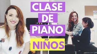 Clase de piano para niños [upl. by Attelahs854]