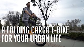 Folding cargo ebike as an urban vehicle  Tern GSD S00  Bike review [upl. by Ozner614]