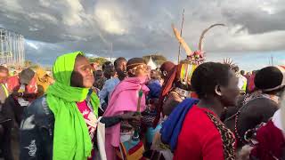 Samburu Cultural Festival Music Dance Sunset Sundowner Traditional Yare Maralal Camel Derby [upl. by Kung664]