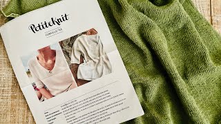 Part 4 KAL Petite Knit Cumulus Tee sleeves [upl. by Moria]