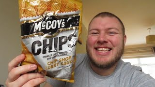 McCoys Chip Shop Curry Crisps Review [upl. by Gazo]