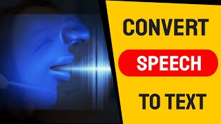 Convert Speech to Text A Powerful App That Lets You Convert Speech to Text in Windows 10 [upl. by Peppi]