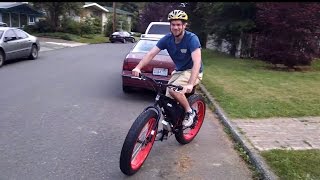 Electric Fat Bike 3000W MXUS Hub Motor INSANE TORQUE [upl. by Timofei]