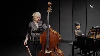 Dittersdorf — Concerto No 2 Mov 2 Played by Christine Hoock Double Bass [upl. by Nylaj97]