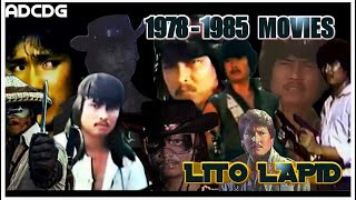 LITO LAPID Movies  From 1978 to1985 [upl. by Northway]