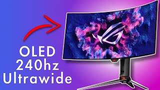 240hz  OLED  Ultrawide  Asus ROG Swift PG34WCDM Review [upl. by Murielle]