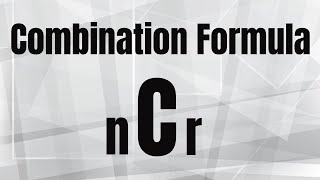 Combination formulaExamples and How to Solve [upl. by Nylear89]