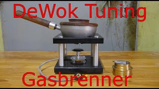 2ter Versuch DeWok Tuning Umbau auf Gas Gasbrenner Die Höhle der Löwen Zubehör [upl. by Sibilla]