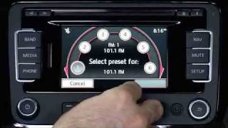 VW Instructional Video  8 of 8  RNS 315 Navigation [upl. by Nrev]