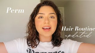 PERM HAIR CARE ROUTINE   Tips [upl. by Goldsworthy]