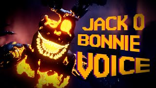 FNaFSFM Halloween Special JackOBonnie Voice Lines by Tarrelion [upl. by Itsyrk841]