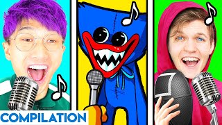 ALL LANKYBOX SONGS COMPILATION 🎵 MILK SONG ROBLOX SONGS CHICKEN WING SONG  DELETED SONGS [upl. by Ewer423]