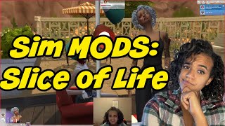 Lets Play The Sims 4 Mods  Slice of Life [upl. by Harihat385]