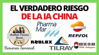 📈 ANÁLISIS TÉCNICO DE ACCIONES PHARMAMAR ➕ REPSOL ➕ TILRAY ➕ ROBLOX ➕ [upl. by Philipson]