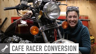 Honda CB900C Cafe Racer Conversion [upl. by Revlys]