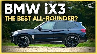 BMW iX3 2021 review the best allround electric SUV [upl. by Gladine261]