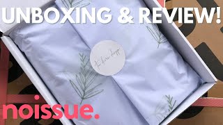 NOISSUE REVIEW  Custom Tissue Unboxing Package New Order With Tissue Paper Honest Review [upl. by Fia153]