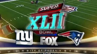 SUPERBOWL XLII NFL on FOX intro [upl. by Batsheva]