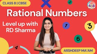 Rational Numbers  Level up with RD Sharma  Math Chapter 1  Class 8  CBSE [upl. by Mavilia]