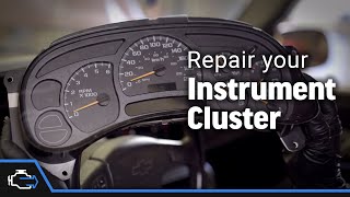 Instrument Cluster Repair – 20032006 53L Chevy Silverado Sierra Tahoe Yukon etc [upl. by Arahc331]