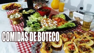 PETISCOS COMIDAS DE BOTECO LANCHES DE BAR  RECEITAS DA ROSA [upl. by Kristo]