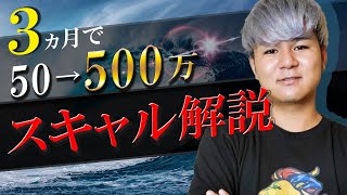 【FX】資金が10倍にしたスキャルピング手法解説‼ [upl. by Bunow]