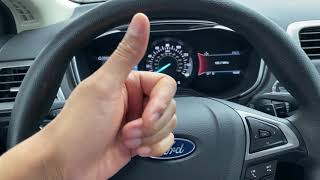 Ford Fusion – How to turn onoff interior ceiling lights [upl. by Haridan]