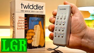 LGR Oddware Twiddler Motion Controlled Keyboard Mouse from 1992 [upl. by Dolora]