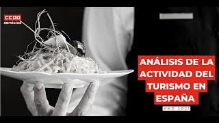 Análisis de la actividad del turismo en España [upl. by Ecidnarb]