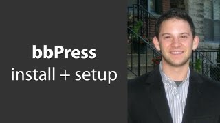 How to install bbPress [upl. by Kuehn]