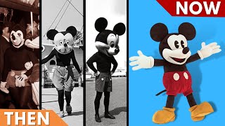 Mickey REACTS to Evolution Of Mickey Mouse in Disney Parks [upl. by Aietal399]