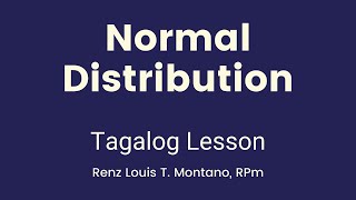 The Normal Distribution and Its Properties  ProfD [upl. by Hgiellek]