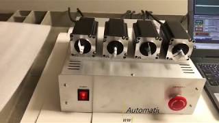 Testing G540 Control Box with 4pcs Motors [upl. by Valeda]