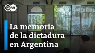 40 años de democracia y ejemplo de memoria en Argentina [upl. by Ledba]