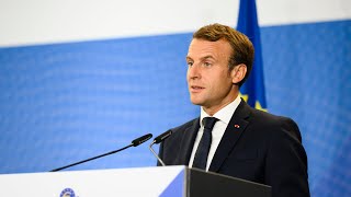 Speech by Emmanuel Macron President of France FR [upl. by Iolanthe]