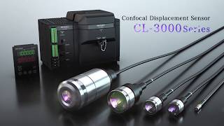 Confocal Displacement Sensor  KEYENCE CL3000 Series [upl. by Natanhoj]