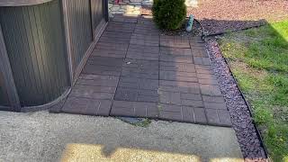 Using Rubber Pavers for Patios [upl. by Imehon]