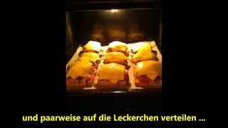 Hackfleisch Toast selber gemacht und lecker [upl. by Suirtemed]