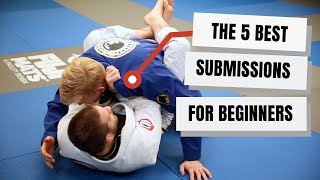 Best Submissions for Beginner Jiu Jitsu Students [upl. by Timofei]