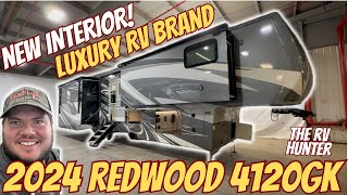 2024 Redwood 4120GK  BEST EVER RV DECOR  SAGE [upl. by Eyanaj]