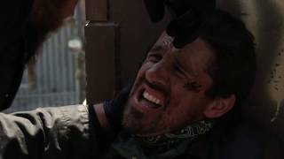 EZ Reyes Brutal Death Scene Sons of Anarchy vs Mayans MC [upl. by Hniht]